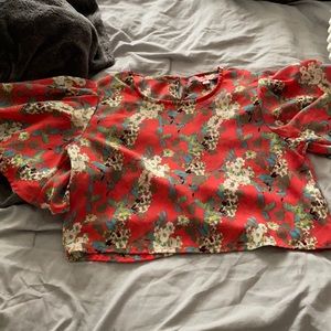 Floral blouse